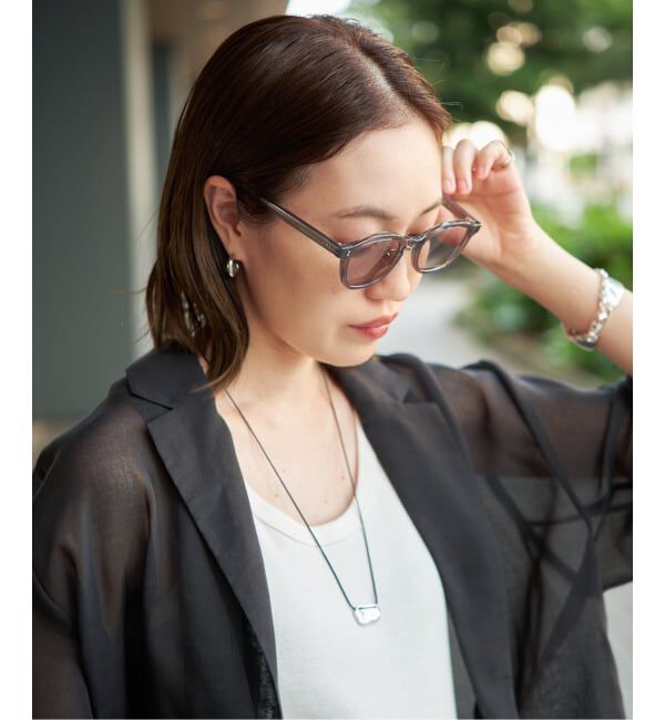 SLOBE IENA「《別注カラーあり/予約》aim/エイム otogi サングラス OTOGI  SUN」|サングラス|グレーB