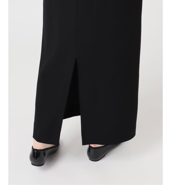 IENA「《予約/接触冷感/防シワ/吸水速乾》ストレッチジョーゼット Iラインスカート」|スカート|