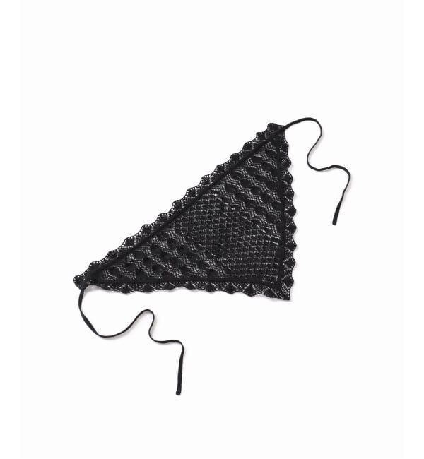 IENA「《予約/一部店舗限定》クロシェニット バンダナ」|バンダナ・スカーフ|