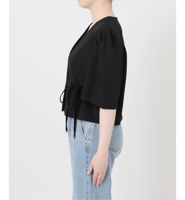 IENA「《セットアップ対応/一部店舗限定》カルゼショート丈パフジャケット」|その他|