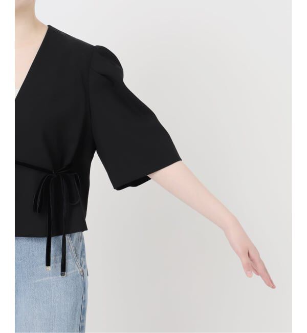 IENA「《セットアップ対応/一部店舗限定》カルゼショート丈パフジャケット」|その他|