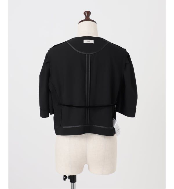 IENA「《セットアップ対応/一部店舗限定》カルゼショート丈パフジャケット」|その他|