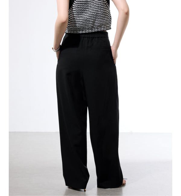 IENA「《セットアップ対応/一部店舗限定》カルゼラップパンツ」|その他|