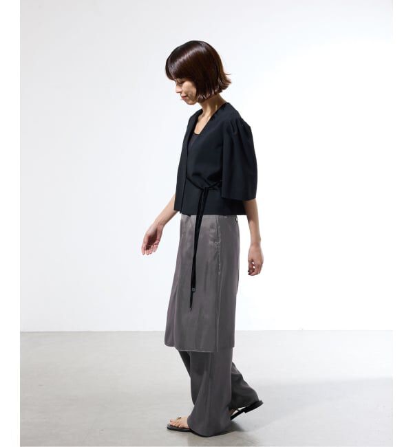 IENA「《一部店舗限定》レイヤードスカートパンツセット」|その他|