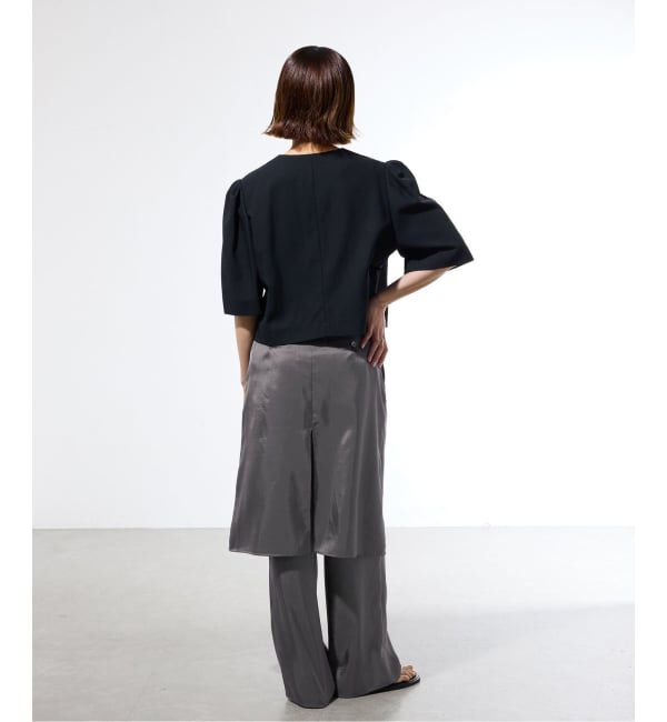 IENA「《一部店舗限定》レイヤードスカートパンツセット」|その他|