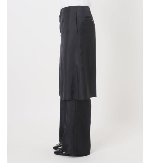 IENA「《一部店舗限定》レイヤードスカートパンツセット」|その他|