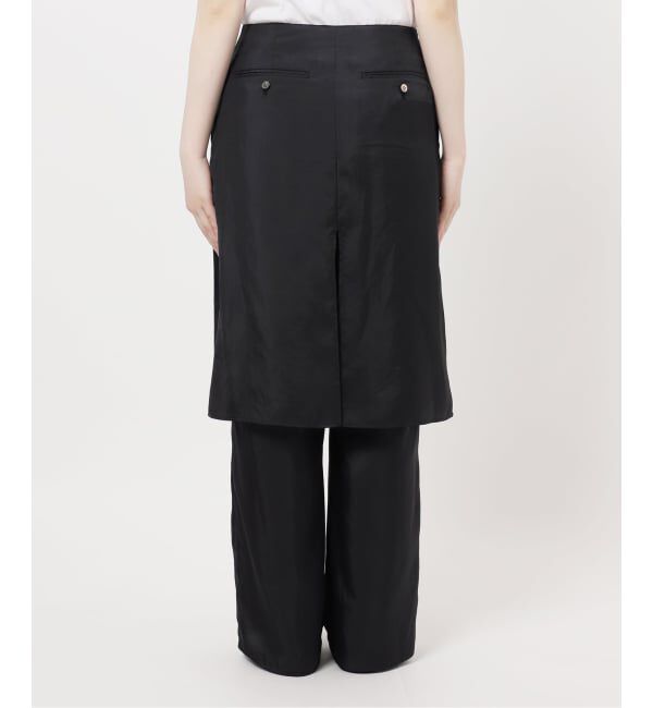 IENA「《一部店舗限定》レイヤードスカートパンツセット」|その他|