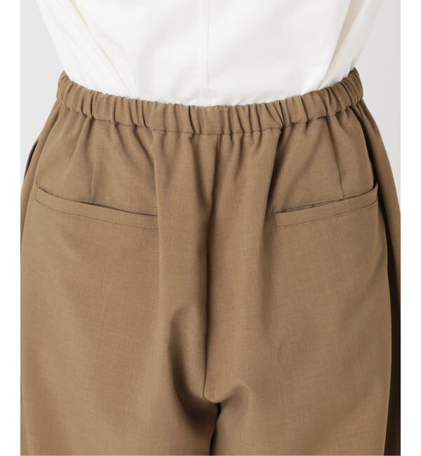 IENA「《一部店舗限定》ウォッシャブルワイドギャザーパンツ」|その他|