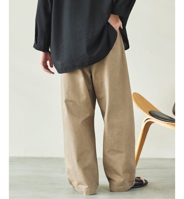 EDIFICE「フェード  ベルテッド トラウザー」|デニム|