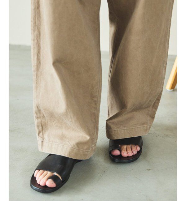 EDIFICE「フェード  ベルテッド トラウザー」|デニム|