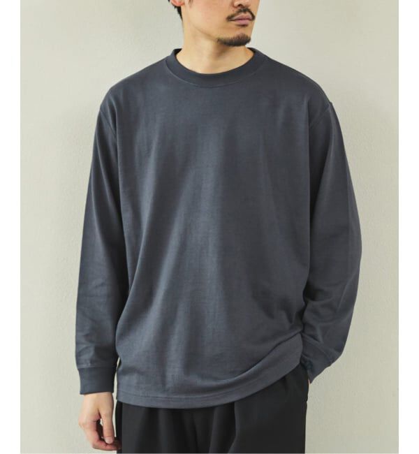 EDIFICE「LOOPWHEELER for LOWERCASE ツリテンジク ロングスリーブ」|Tシャツ・カットソー|グレー