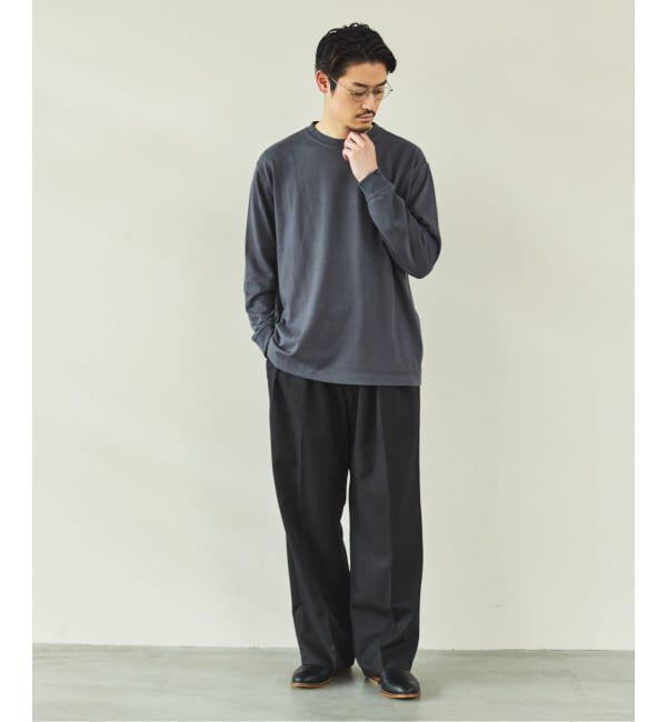 EDIFICE「LOOPWHEELER for LOWERCASE ツリテンジク ロングスリーブ」|Tシャツ・カットソー|