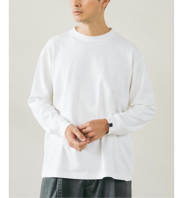 EDIFICE「LOOPWHEELER for LOWERCASE ツリテンジク ロングスリーブ」|Tシャツ・カットソー|ホワイト