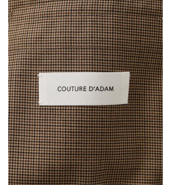 EDIFICE「COUTURE D&rsquo;ADAM (クチュール ド アダム)  Big ジャケット Single Gunclub-check」|テーラードジャケット|