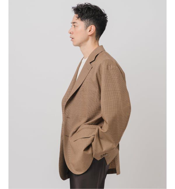 EDIFICE「COUTURE D&rsquo;ADAM (クチュール ド アダム)  Big ジャケット Single Gunclub-check」|テーラードジャケット|