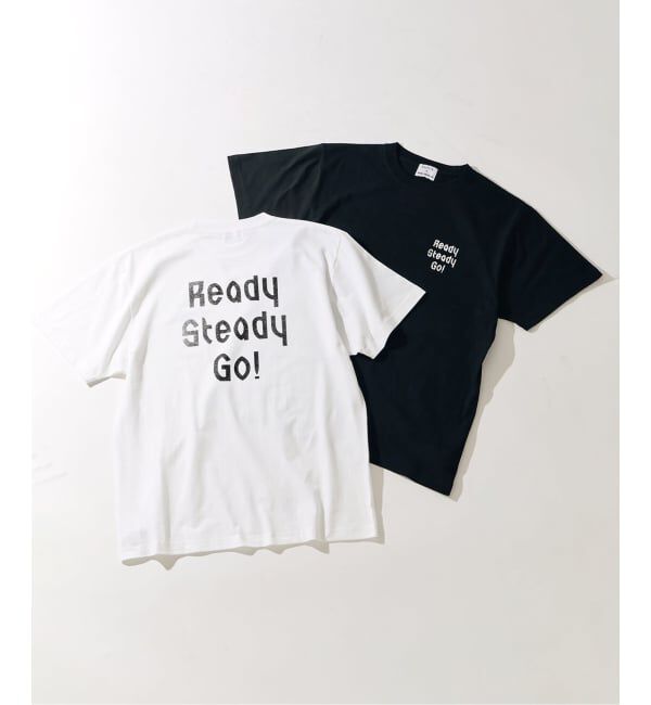 EDIFICE「《WEB限定》Ready Steady Go! / レディーステディゴー 別注 プリント Tシャツ」|Tシャツ・カットソー|