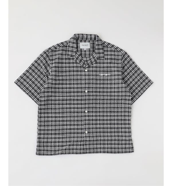 PULP「CARHARTT WIP / カーハート ダブリューアイピー S/S KANDER SHIRT」|シャツ・ブラウス|ブラック