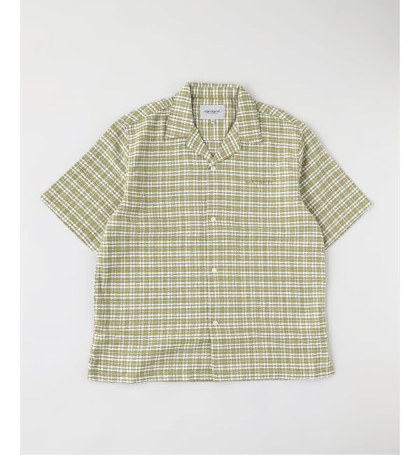 PULP「CARHARTT WIP / カーハート ダブリューアイピー S/S KANDER SHIRT」|シャツ・ブラウス|カーキ