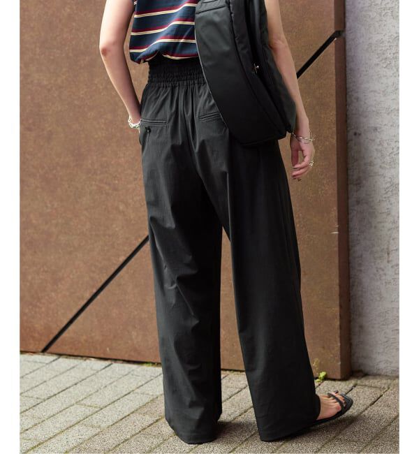 JOURNAL STANDARD「《追加6》【撥水/接触冷感/洗える/UVカット】リネンナイロンストレッチワイドパンツ」|その他|