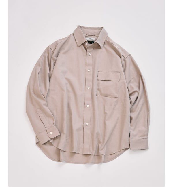 JOURNAL STANDARD relume「JAMES FABRIC / ジェームスファブリック ソフト ツイルシャツ」|シャツ・ブラウス|ベージュ A