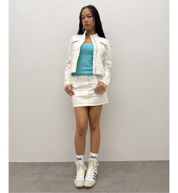 Oriens JOURNAL STANDARD「レースアップデニムジャケット」|デニムジャケット|