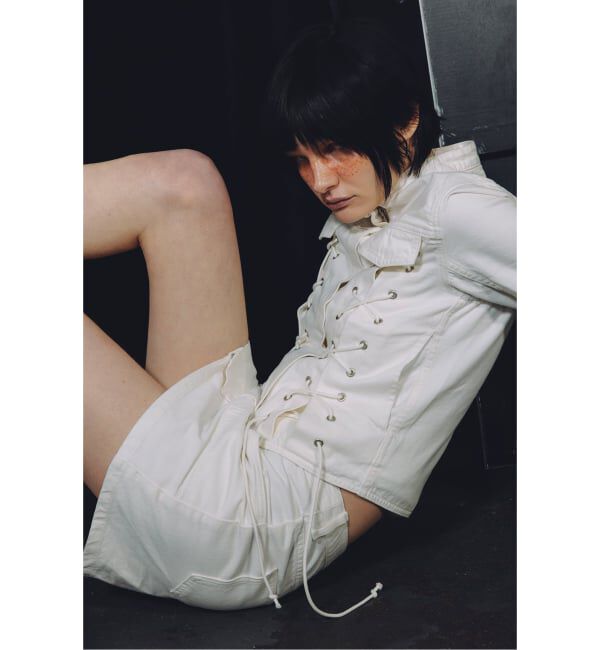 Oriens JOURNAL STANDARD「レースアップデニムジャケット」|デニムジャケット|