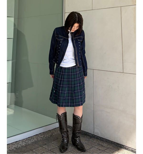 Oriens JOURNAL STANDARD「レースアップデニムジャケット」|デニムジャケット|