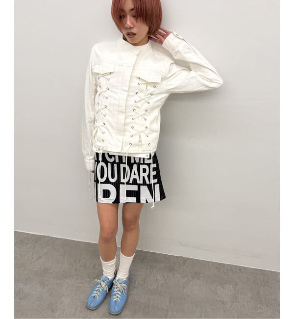 Oriens JOURNAL STANDARD「レースアップデニムジャケット」|デニムジャケット|