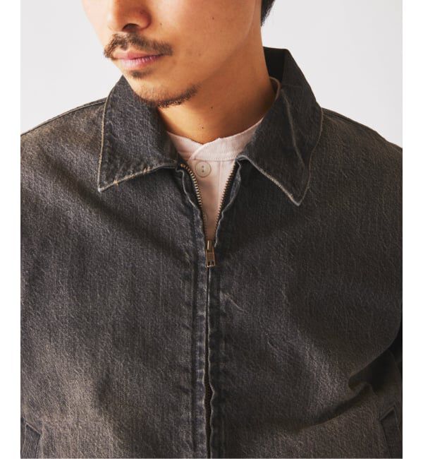 JOURNAL STANDARD relume「スモーキーデニム 11oz ジップブルゾン」|デニムジャケット|