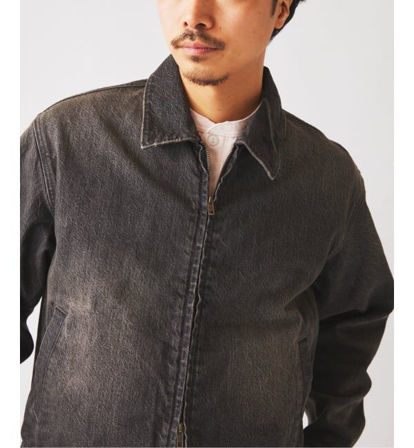 JOURNAL STANDARD relume「スモーキーデニム 11oz ジップブルゾン」|デニムジャケット|