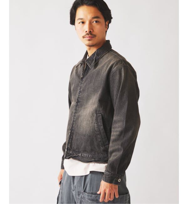 JOURNAL STANDARD relume「スモーキーデニム 11oz ジップブルゾン」|デニムジャケット|