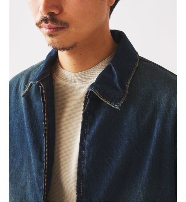 JOURNAL STANDARD relume「スモーキーデニム 11oz ジップブルゾン」|デニムジャケット|