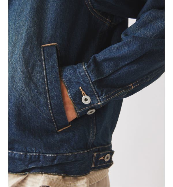 JOURNAL STANDARD relume「スモーキーデニム 11oz ジップブルゾン」|デニムジャケット|