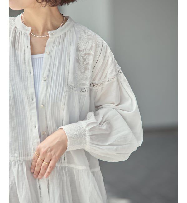 journal standard L'essage「リバーレースチュニックブラウス」|シャツ・ブラウス|