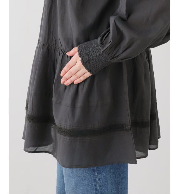 journal standard L'essage「リバーレースチュニックブラウス」|シャツ・ブラウス|