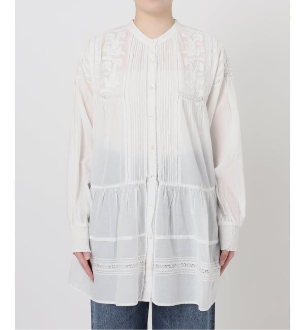journal standard L'essage「リバーレースチュニックブラウス」|シャツ・ブラウス|