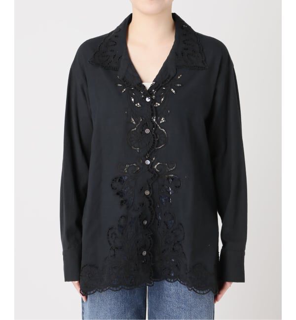 journal standard L'essage「《追加予約》刺繍レースシャツ」|シャツ・ブラウス|