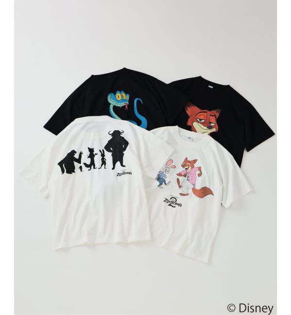 JOURNAL STANDARD relume「《予約》ZOOTOPIA / ZOOTOPIA2 / 別注 プリントTシャツ」|Tシャツ・カットソー|