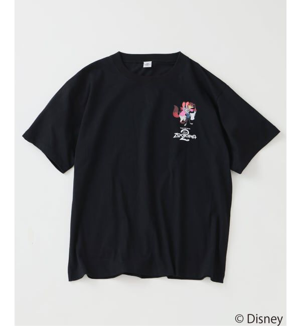JOURNAL STANDARD relume「《予約》ZOOTOPIA / ZOOTOPIA2 / 別注 プリントTシャツ」|Tシャツ・カットソー|ブラック B