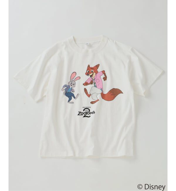 JOURNAL STANDARD relume「《予約》ZOOTOPIA / ZOOTOPIA2 / 別注 プリントTシャツ」|Tシャツ・カットソー|ホワイト