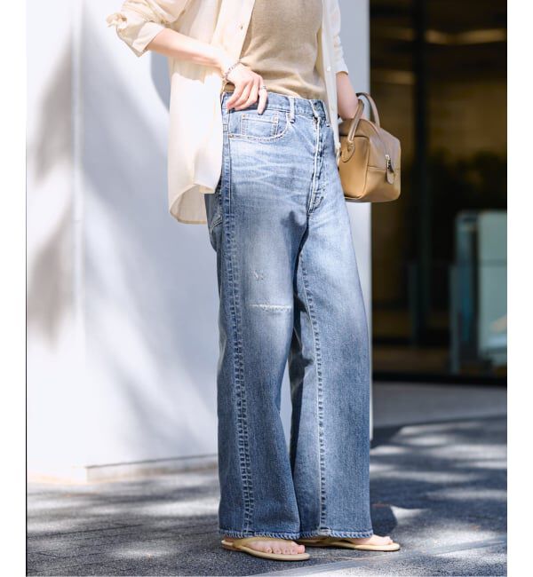 FRAMeWORK「≪追加≫NEWデニムストレートパンツ」|デニム|