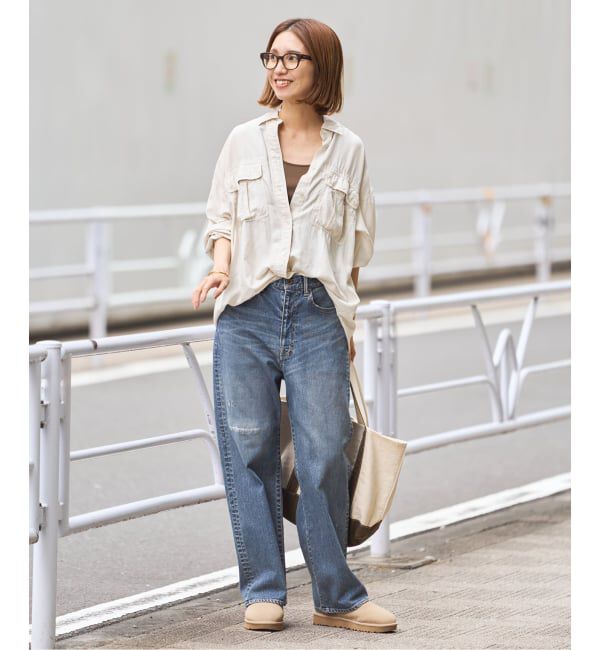 FRAMeWORK「≪追加≫NEWデニムストレートパンツ」|デニム|