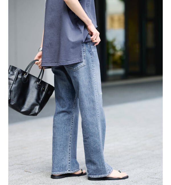 FRAMeWORK「≪追加≫NEWデニムストレートパンツ」|デニム|