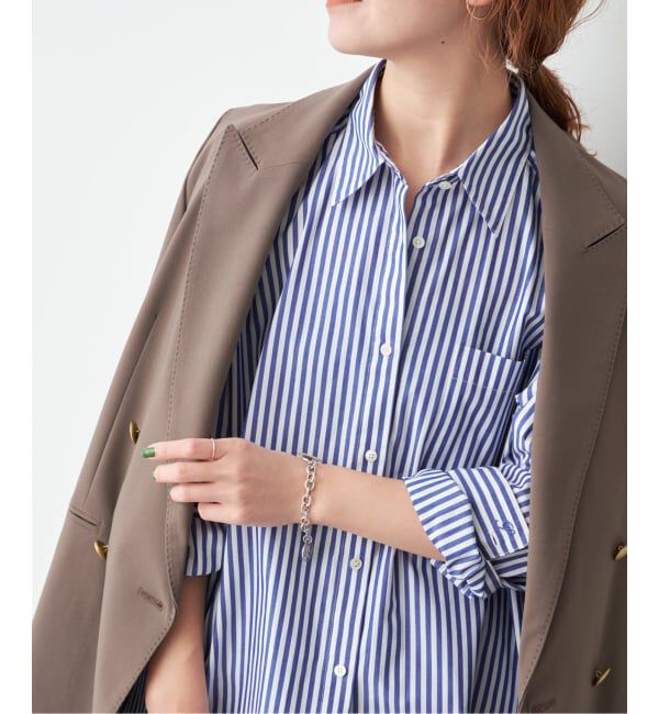 Spick and Span「《WEB限定 / 追加2》50コットンオーバーシャツ」|シャツ・ブラウス|