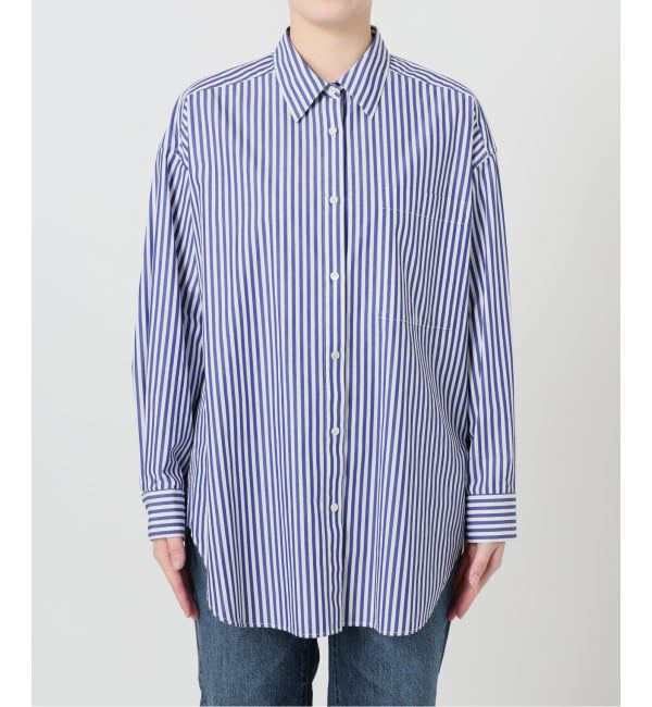 Spick and Span「《WEB限定 / 追加2》50コットンオーバーシャツ」|シャツ・ブラウス|