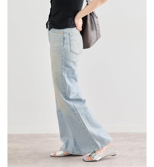 U by SPICK&SPAN「≪予約≫LEVI'S/リーバイス RIBCAGE WIDE LEG H223」|デニム|