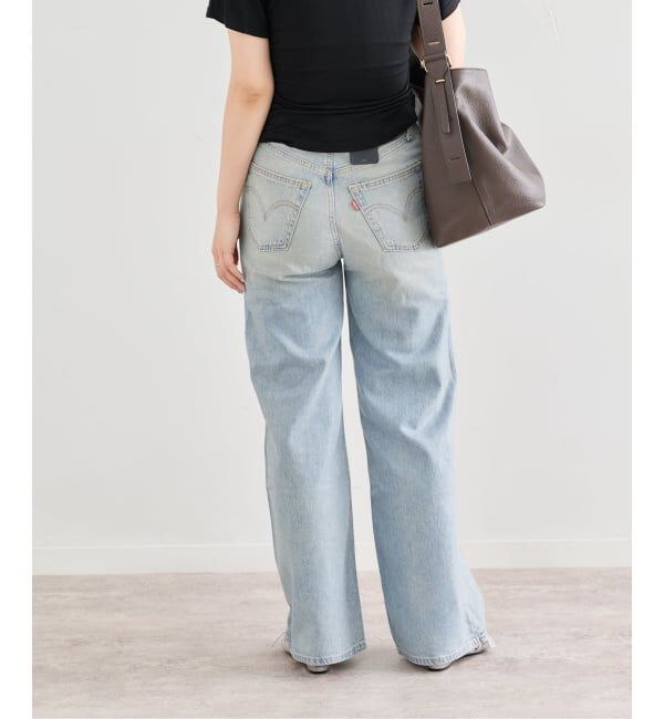 U by SPICK&SPAN「≪予約≫LEVI'S/リーバイス RIBCAGE WIDE LEG H223」|デニム|