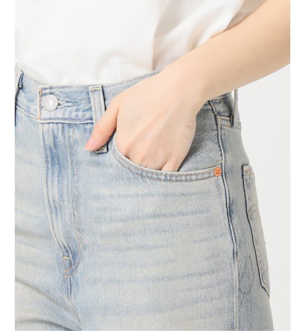 U by SPICK&SPAN「≪予約≫LEVI'S/リーバイス RIBCAGE WIDE LEG H223」|デニム|