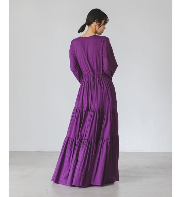 NOBLE「《予約》Velnica/ヴェルニカ カシュクールロングドレス」|ワンピース|