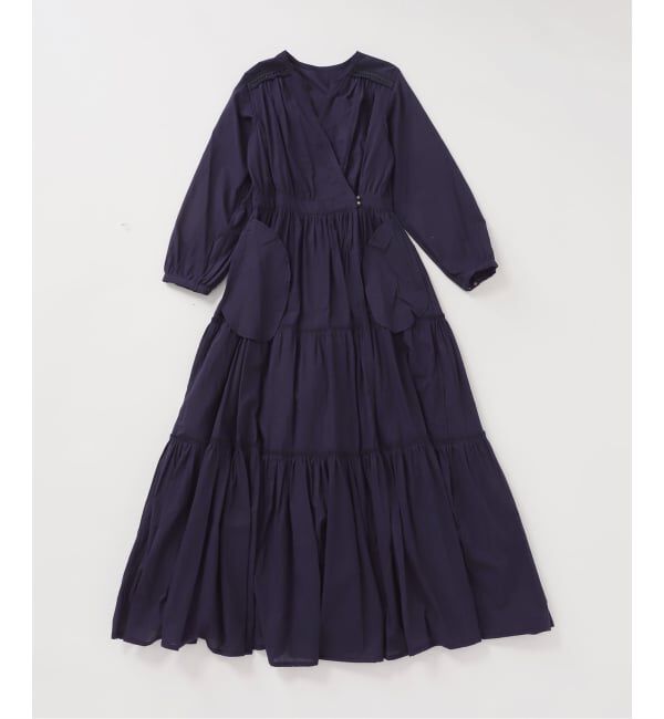 NOBLE「《予約》Velnica/ヴェルニカ カシュクールロングドレス」|ワンピース|